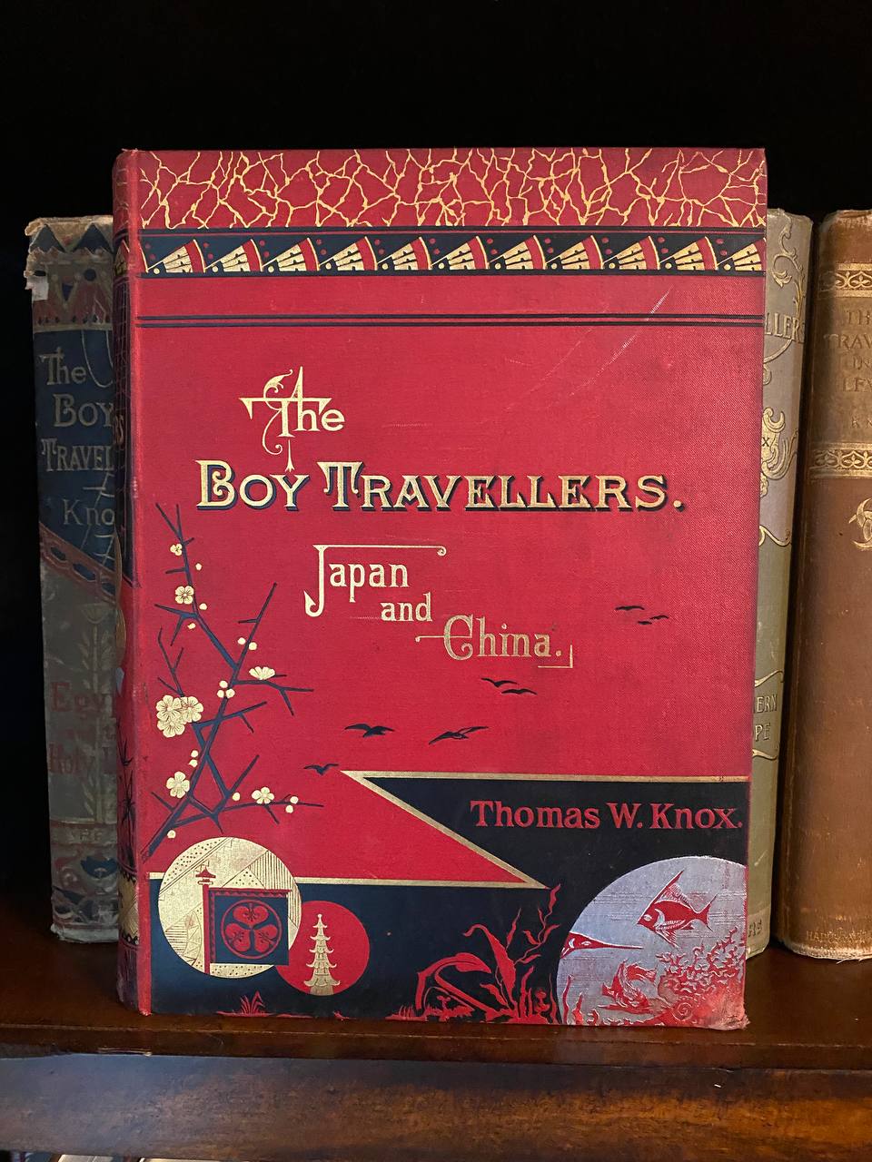 Drew's copy of The Boy Travellers in the Far East, Part First: Japan and China