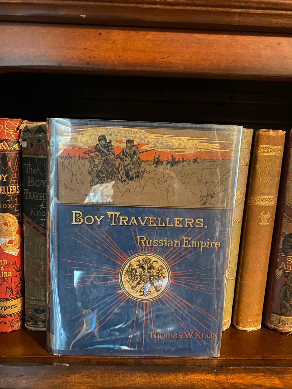 Drew's copy of The Boy Travellers in the Russian Empire