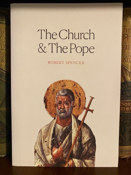 Cover of Drew's copy of The Church & The Pope