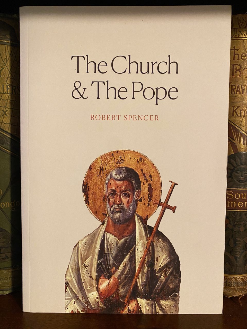 Front cover of Drew's copy of The Church & The Pope