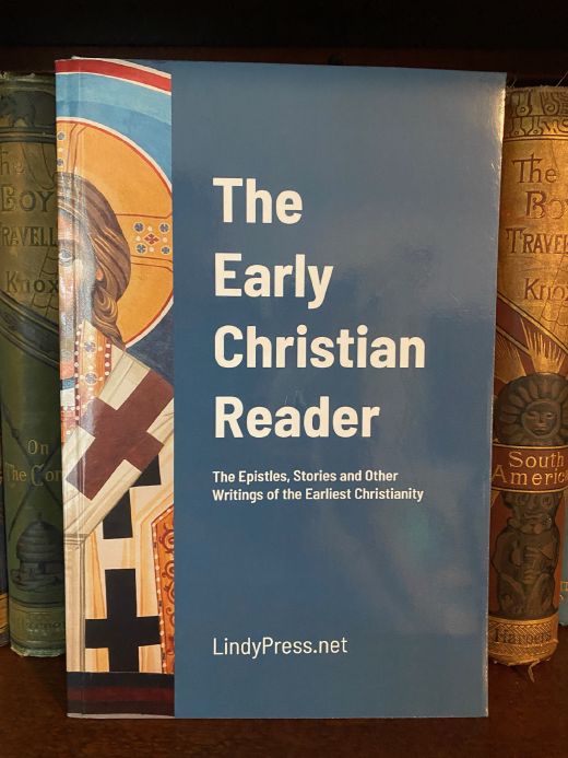Cover of Drew's copy of The Early Christian Reader