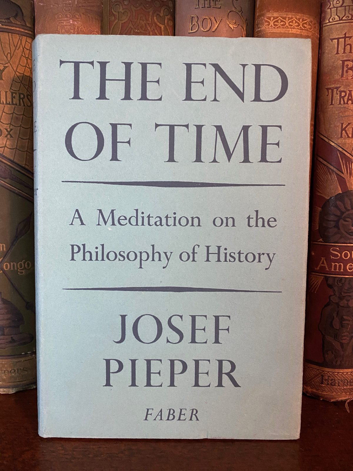 Cover of Drew's copy of The End of Time