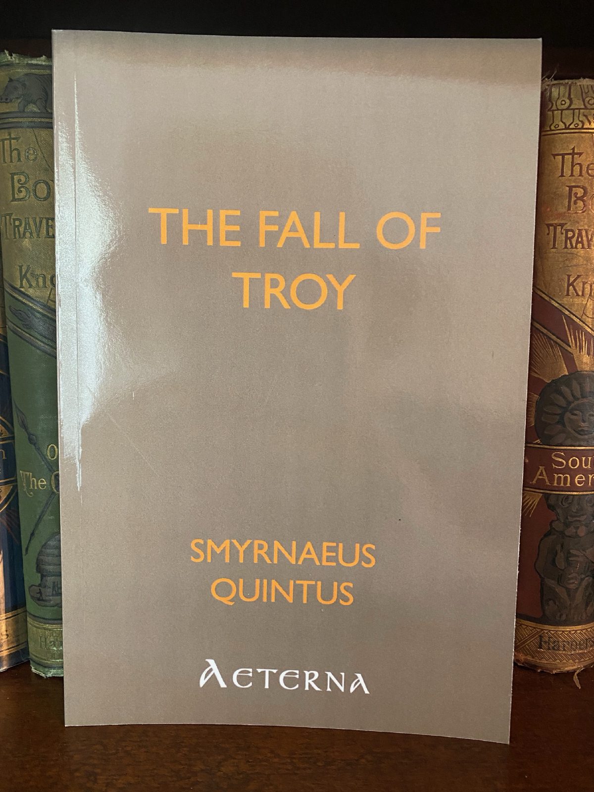 Cover of Drew's copy of The Fall of Troy