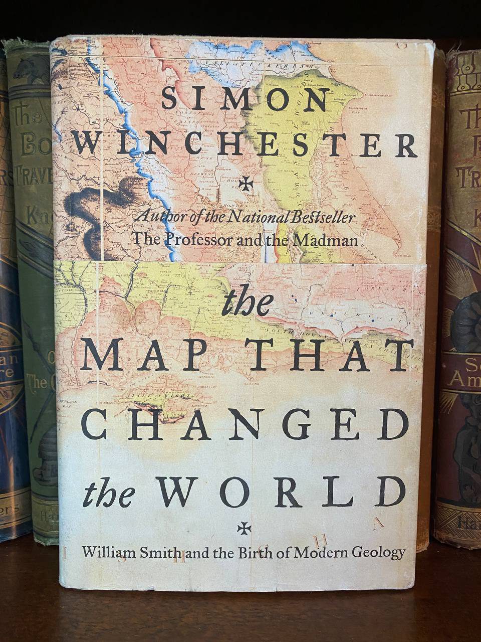 Cover of Drew's copy of The Map That Changed the World