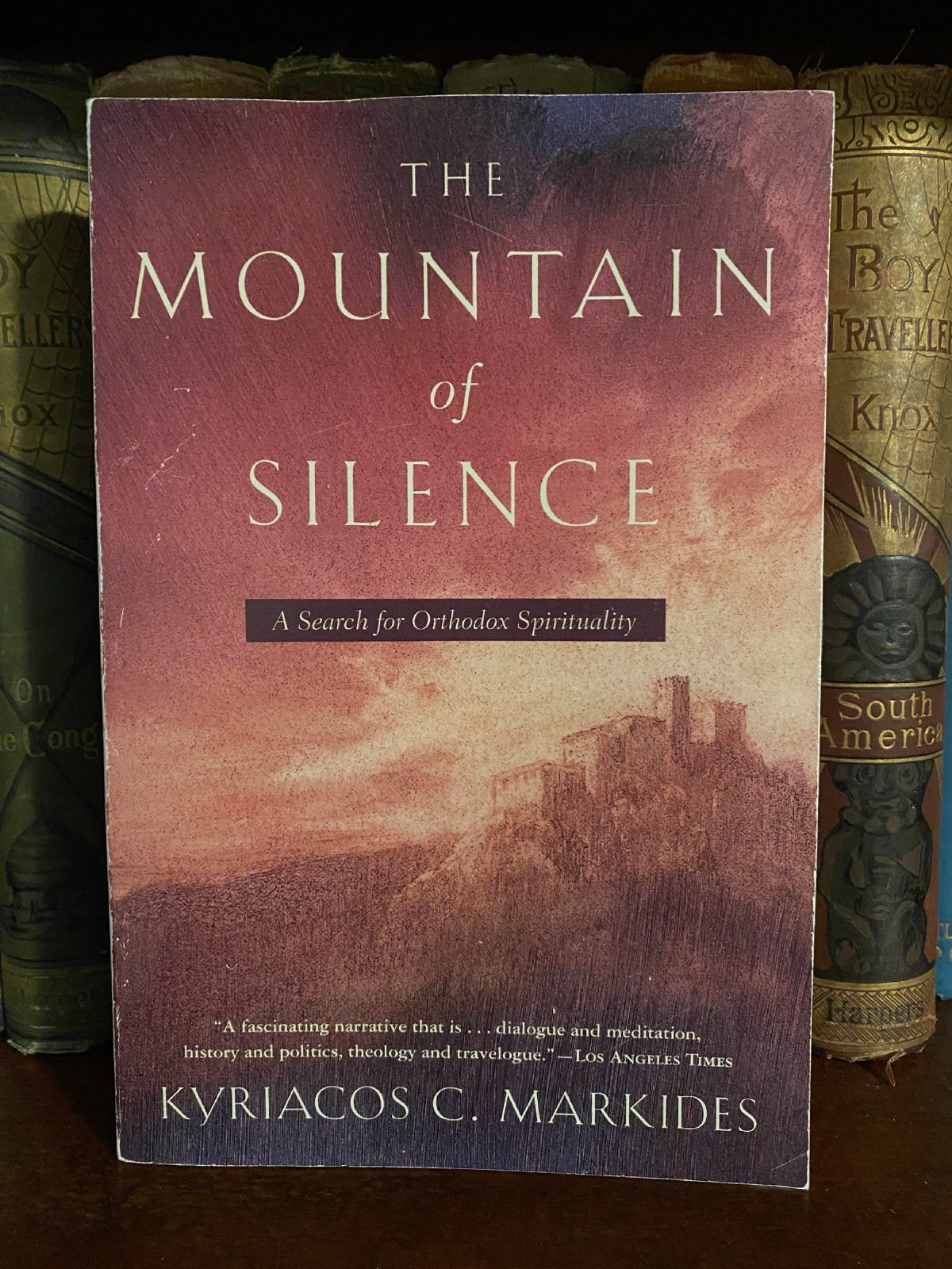 Cover of Drew's copy of The Mountain of Silence