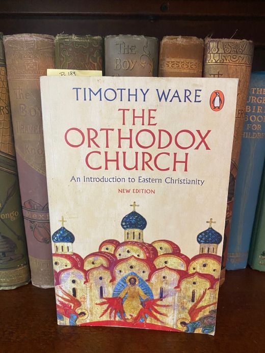 Cover of Drew's copy of The Orthodox Church