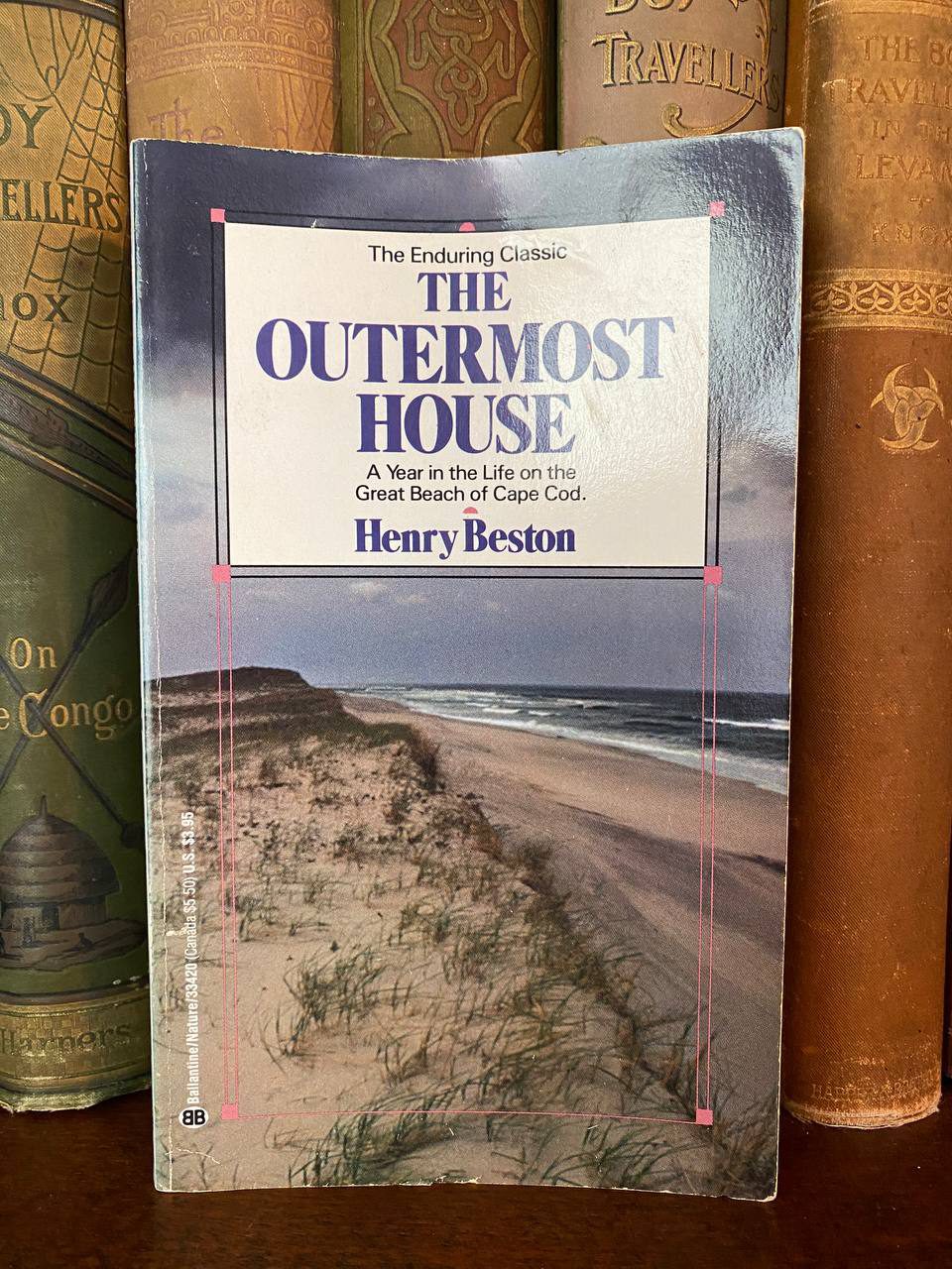 Cover of Drew's copy of The Outermost House