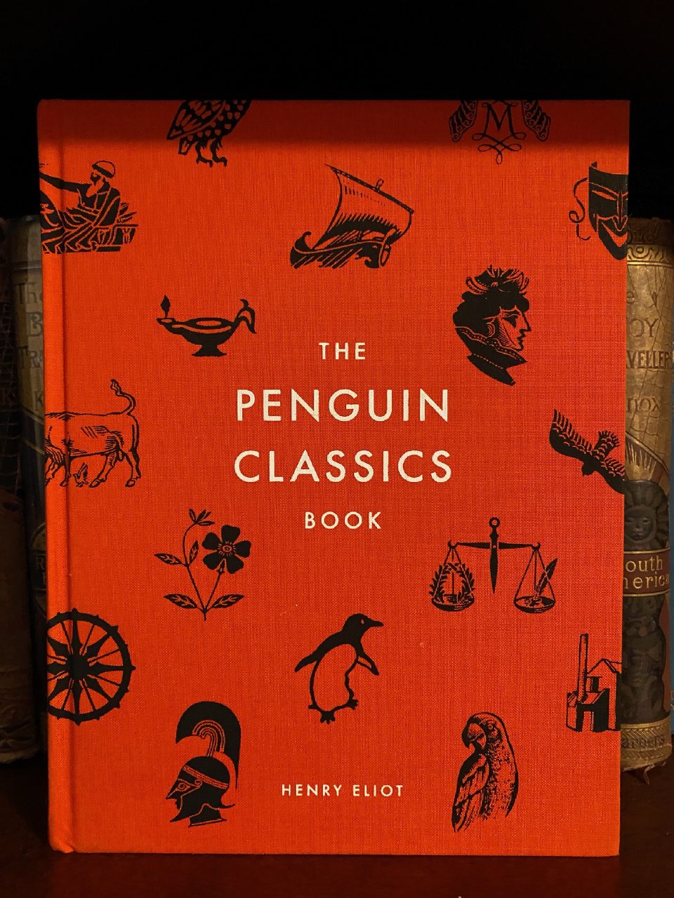 Front cover of Drew's copy of The Penguin Classics Book