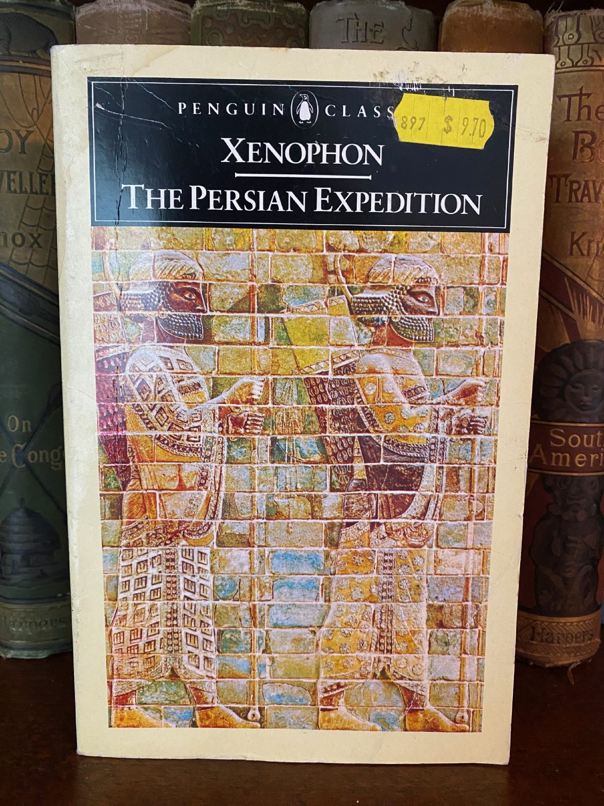 Cover of Drew's copy of The Persian Expedition