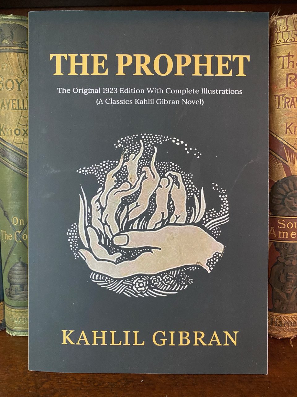 Front cover of Drew's copy of The Prophet