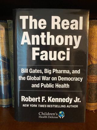 Cover of Drew's copy of The Real Anthony Fauci