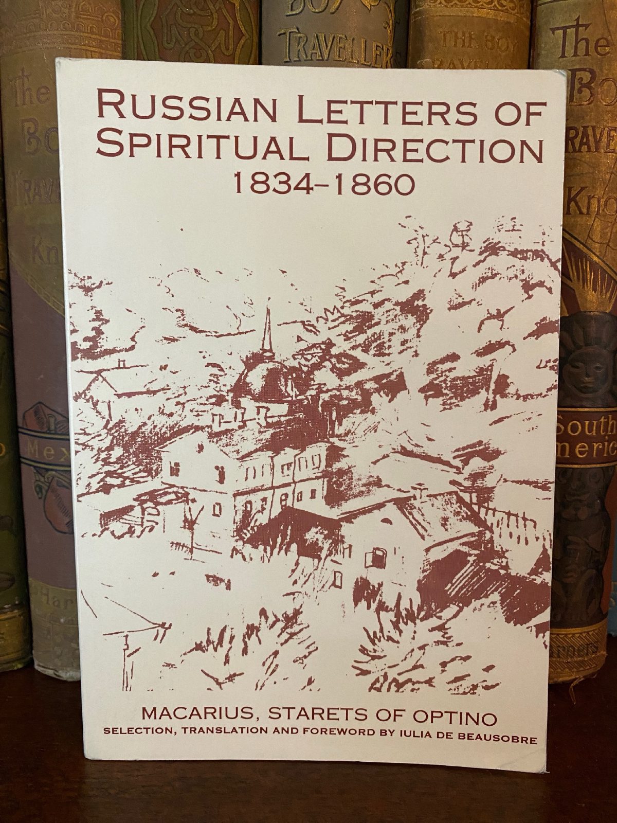 Cover of Drew's copy of The Russian Letters of Spiritual Direction 1834-1860