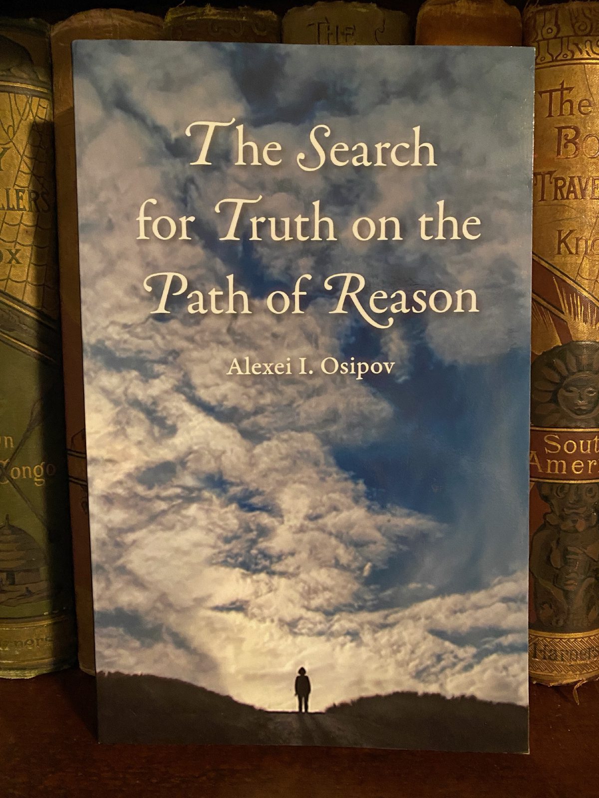 Cover of Drew's copy of The Search for Truth on the Path of Reason