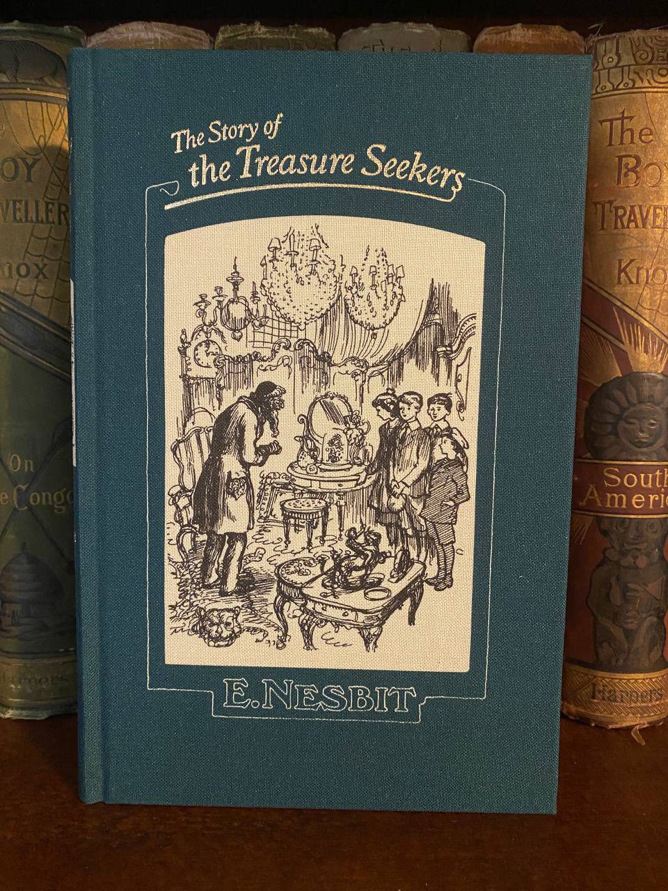 Cover of Drew's copy of The Story of the Treasure Seekers
