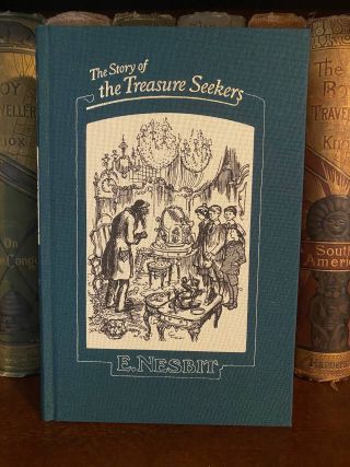 Cover of Drew's copy of The Story of the Treasure Seekers