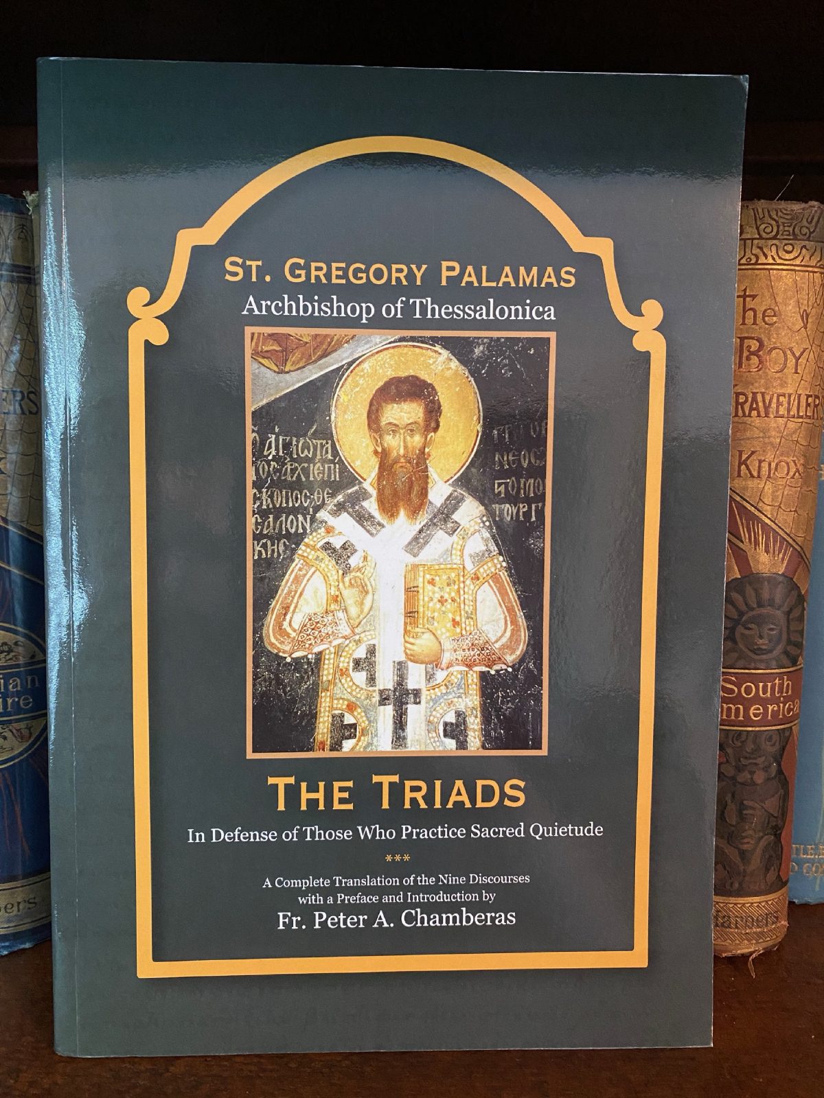 Cover of Drew's copy of The Triads