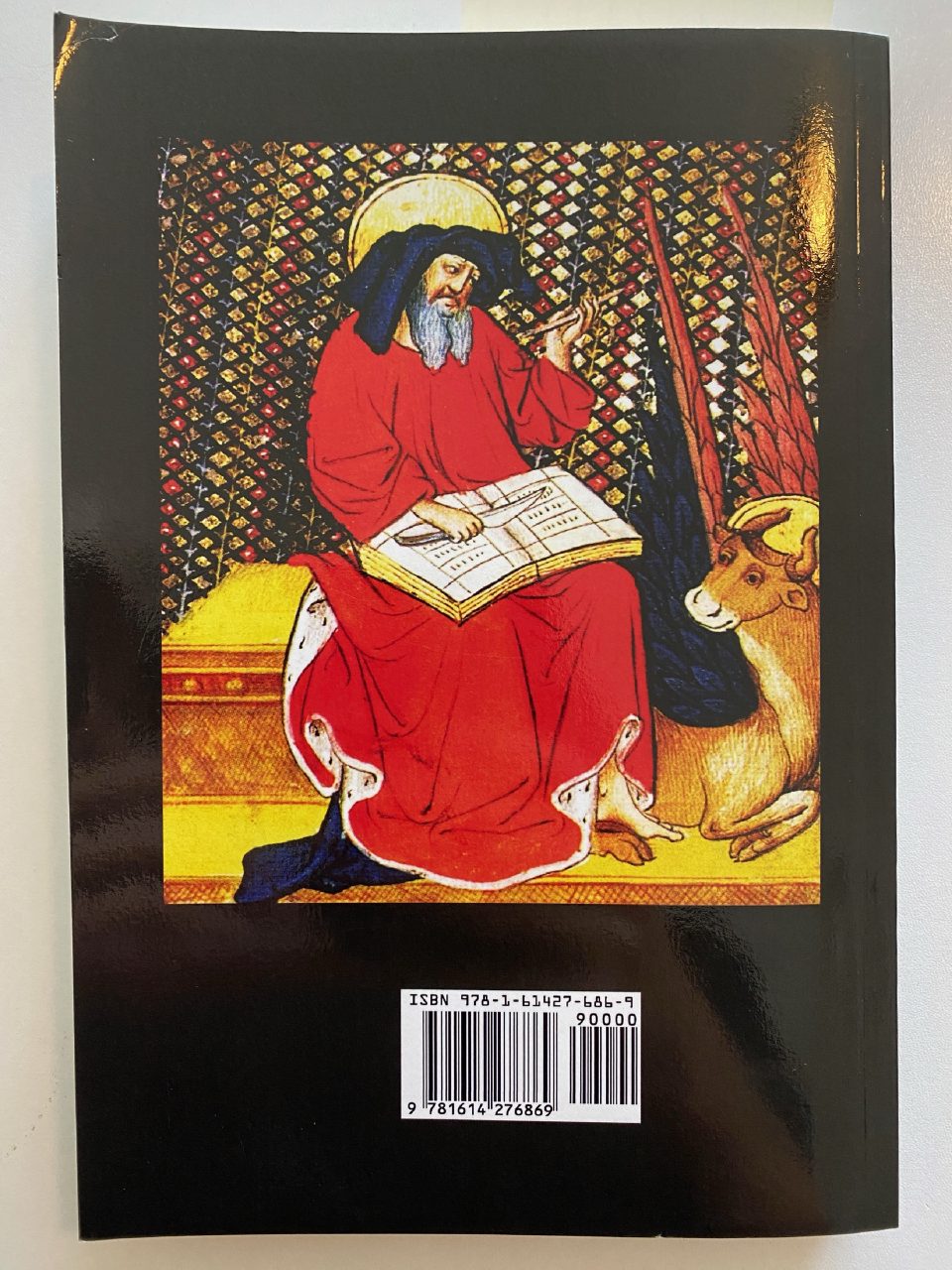 Back cover of Drew's copy of The Trivium in College Composition and Reading