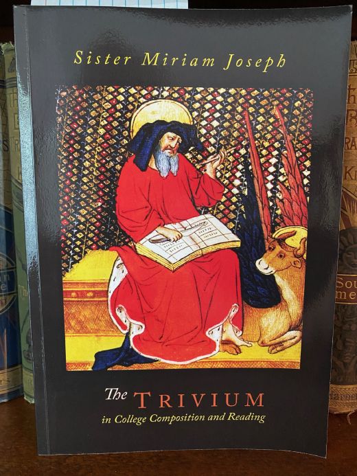 Cover of Drew's copy of The Trivium in College Composition and Reading