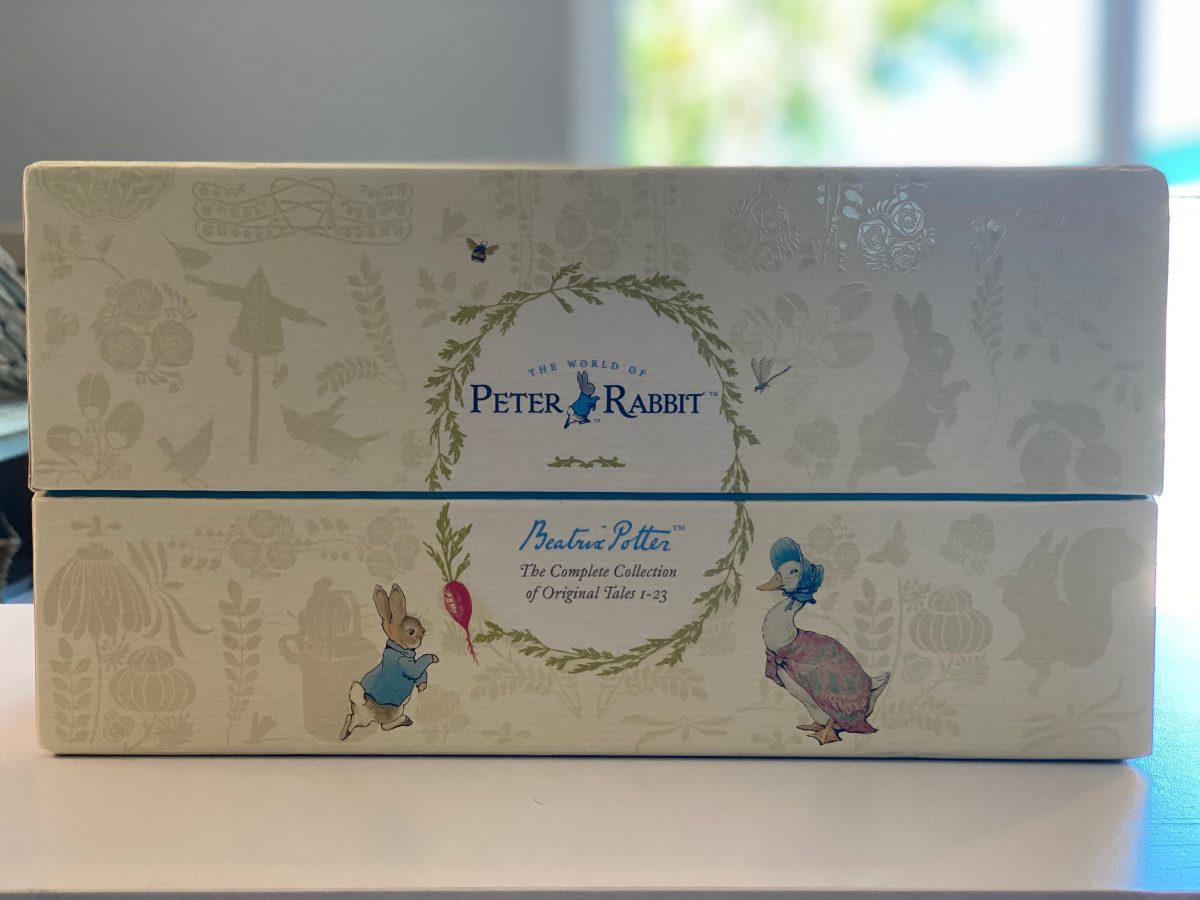 Cover of Drew's copy of The World of Peter Rabbit