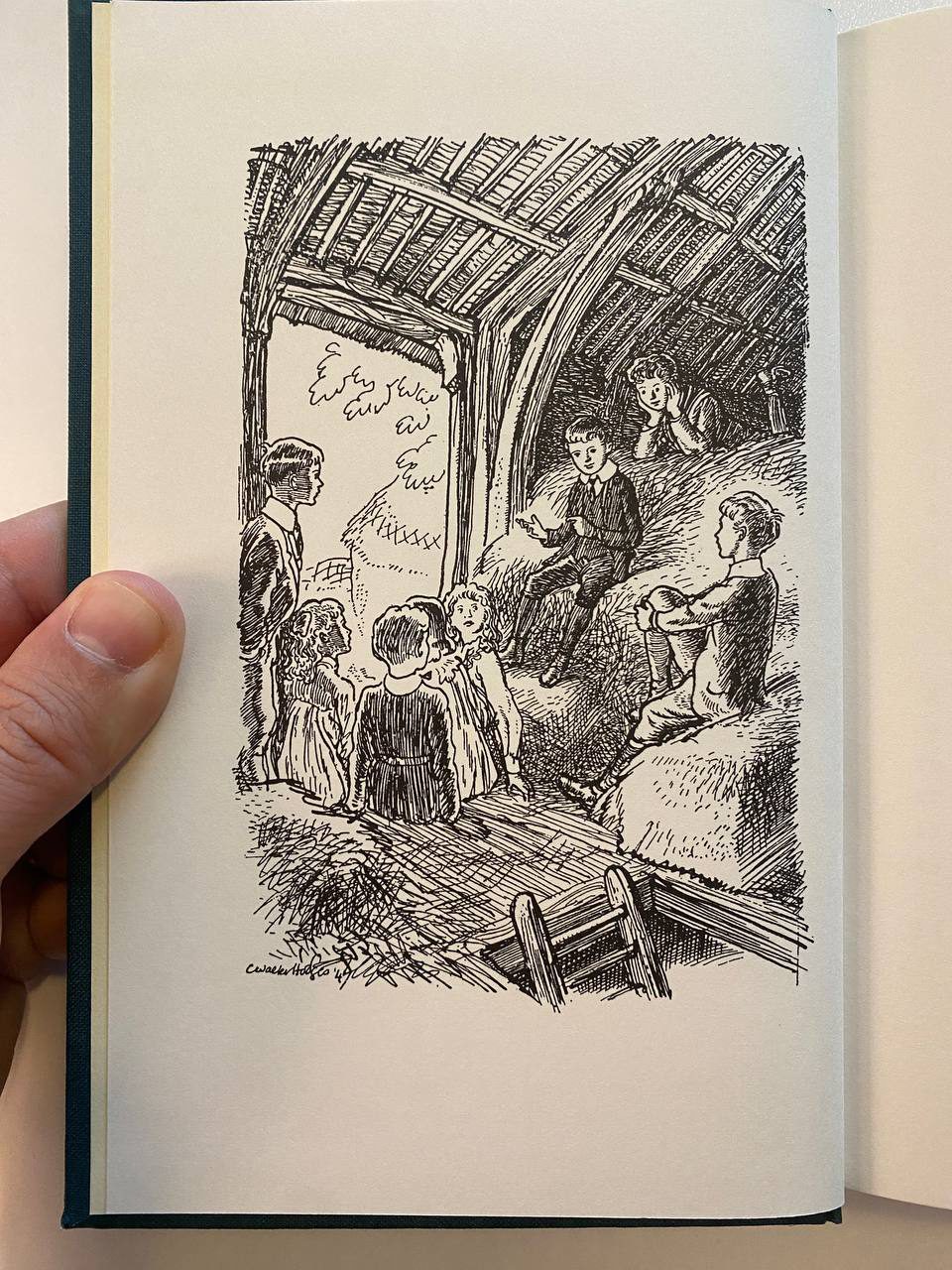 Illustration of Drew's copy of The Wouldbegoods