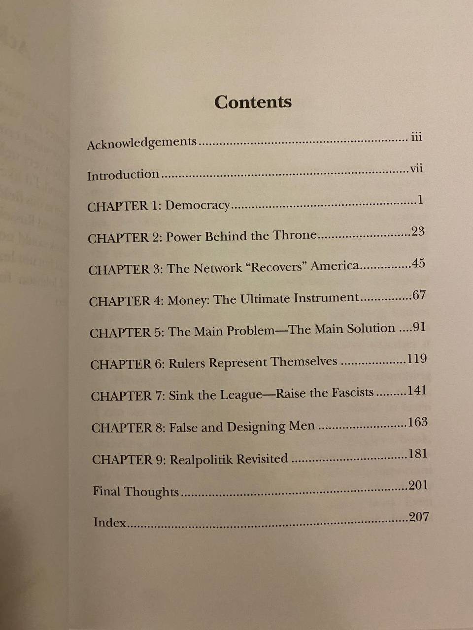 Physical detail of Drew's copy of Tragedy & Hope 101