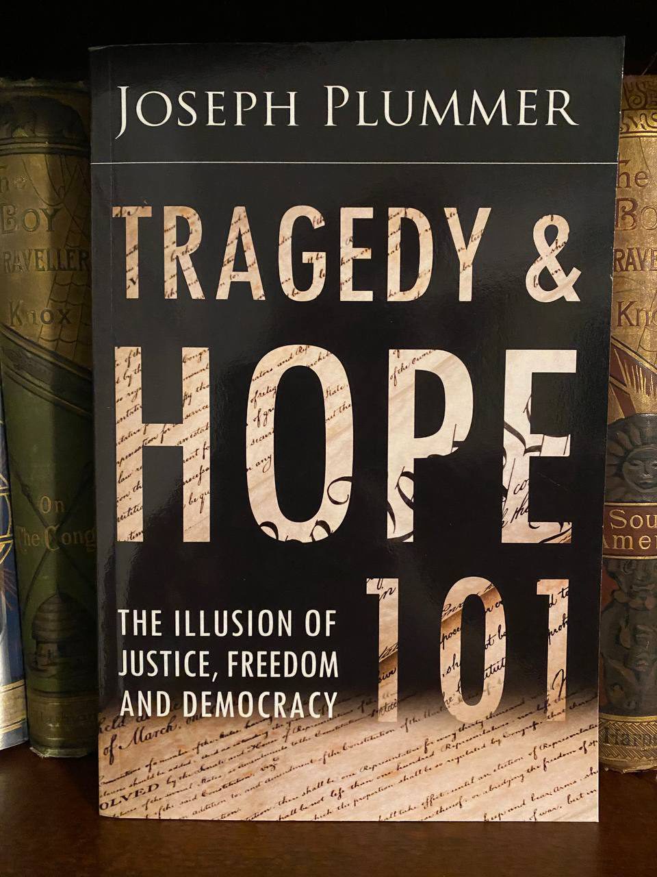 Cover of Drew's copy of Tragedy & Hope 101