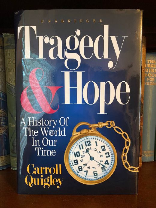 Cover of Drew's copy of Tragedy and Hope