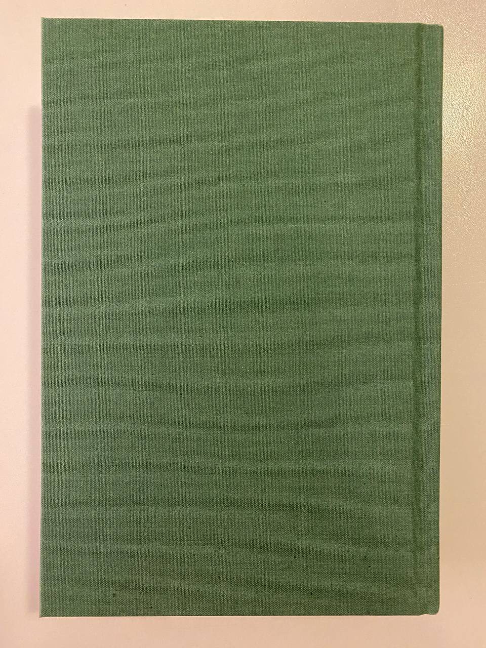 Back cover of Drew's copy of Wisdom: Job and the Fathers